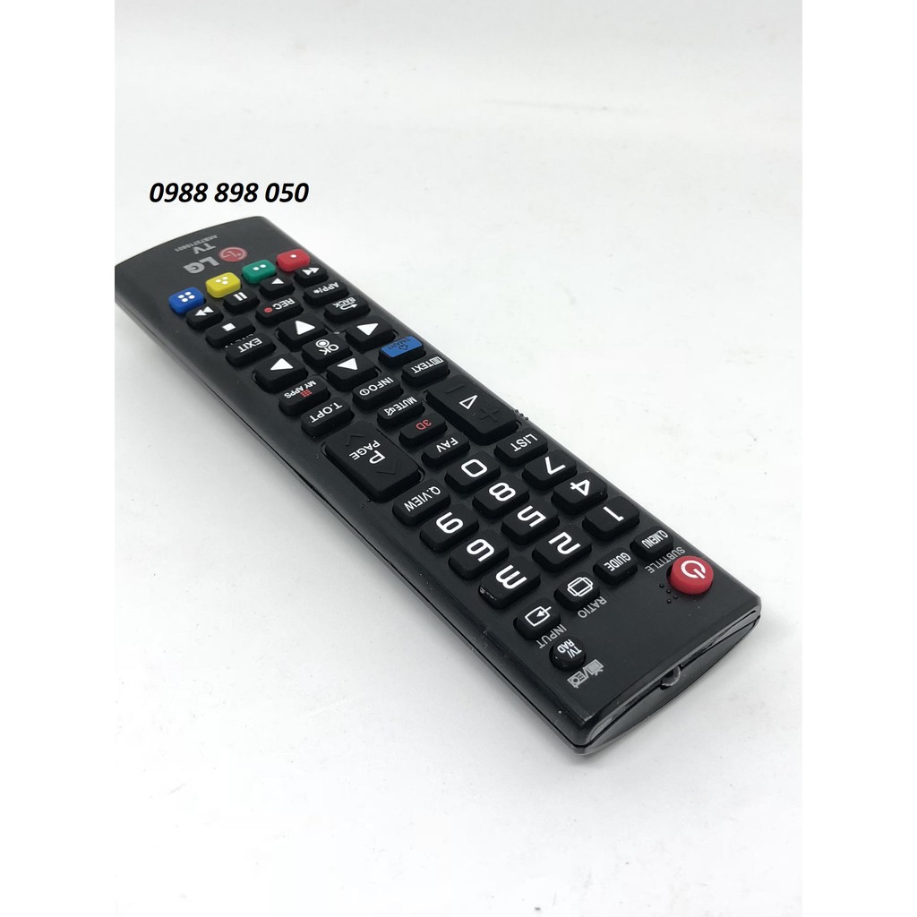 Giới thiệu REMOTE ĐIỀU KHIỂN TIVI LG (ĐEN-NGẮN) AKB73715601