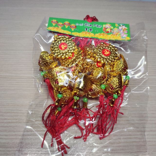 Combo 10 dây hoa mai +cục vàng nhí qm