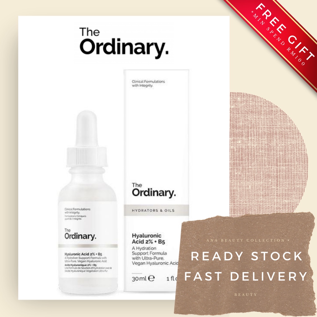 Serum The Ordinary Hyaluronic Acid 2% + B5 - Tinh chất The Ordinary B5 cấp ẩm và phục hồi da BILL CANADA 30ml