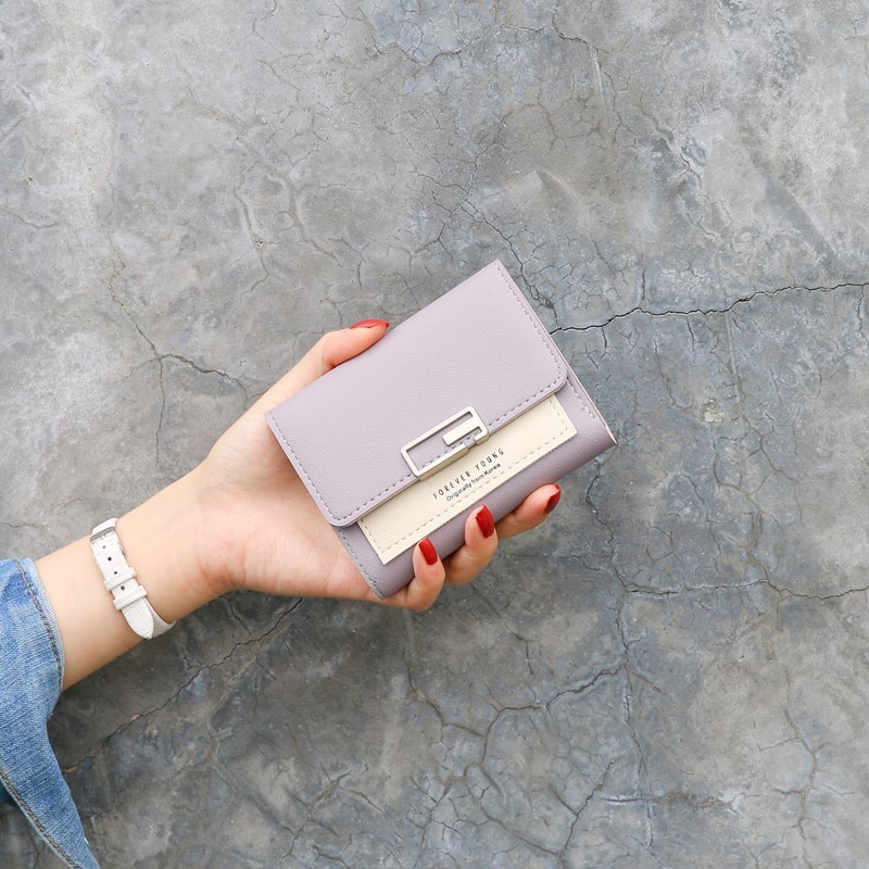 Ví da nữ đẹp cầm tay nhỏ gọn mini Bavina VN22 siêu yêu giá rẻ | BigBuy360 - bigbuy360.vn