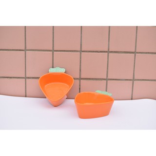 Bát Đĩa Tráng Men Cao Cấp Hình Củ Cà rốt