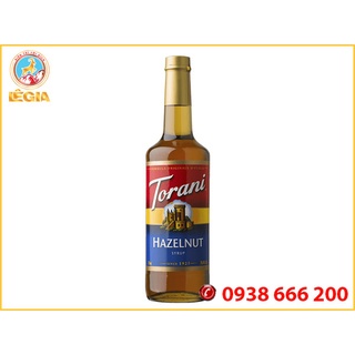 SIRO(SYRUP) TORANI HẠT DẺ(HAZENUT) 750ML