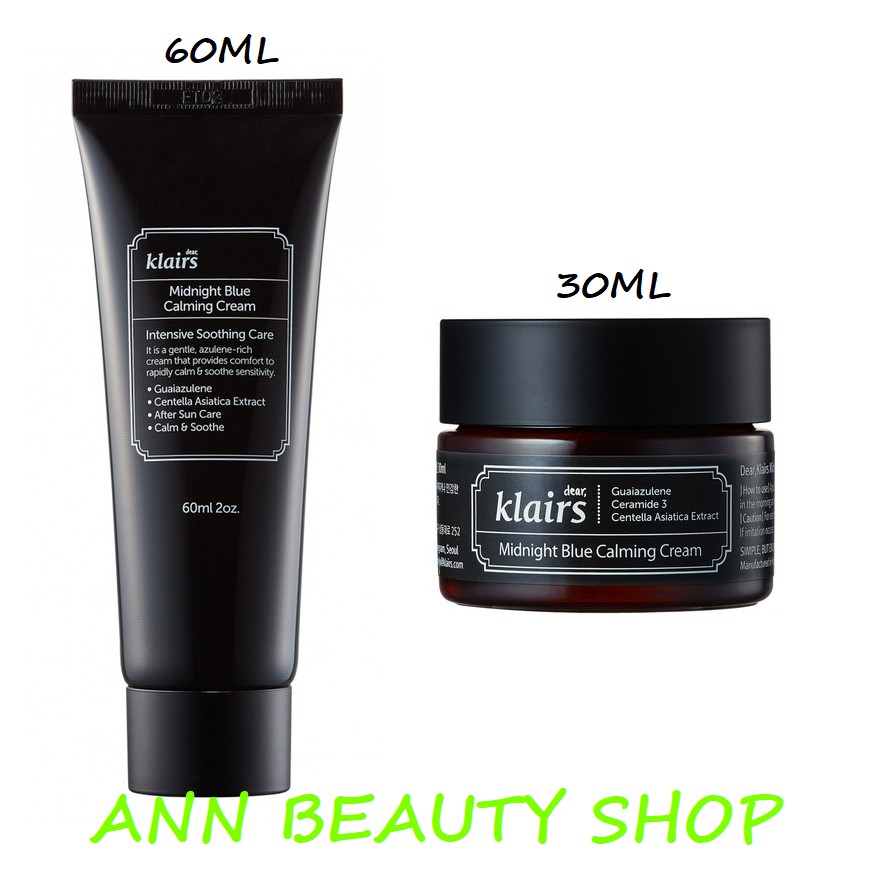 Kem dưỡng Klairs Midnight Blue Calming Cream | BigBuy360 - bigbuy360.vn