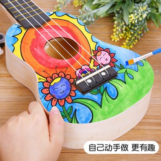 ĐÀN UKULELE THỦ CÔNG DIY FULL GỖ