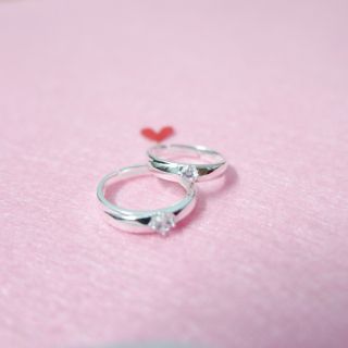 Nhẫn cặp bằng bạc