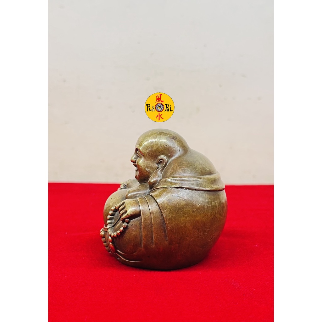 Di Lặc tròn 5,5cm - Tượng Đồng Phong Thủy