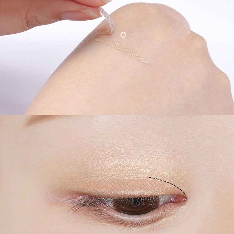 Kích mí lưới siêu tự nhiên sẵn keo hộp 150 cặp Double Eyelid Tape F3242a