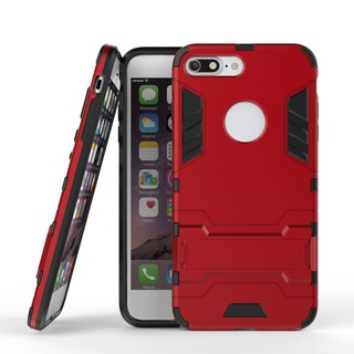 Ốp điện thoại TPU + PC có chân đỡ cho iPhone 7 Plus