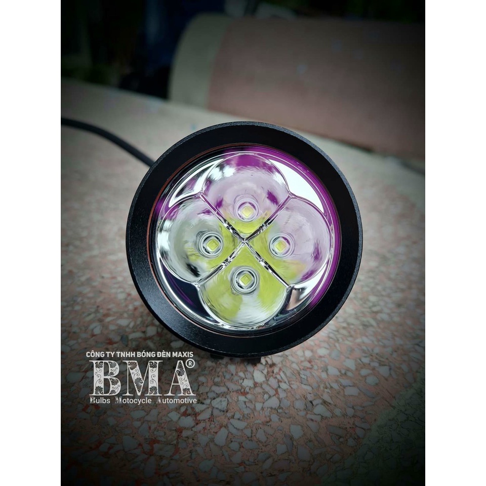 ĐÈN TRỢ SÁNG L4X CREE CHÍNH HÃNG BMU Chíp T6 Mỹ