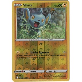 Thẻ bài Pokemon Shinx - 31/72 - Common Reverse Holo
