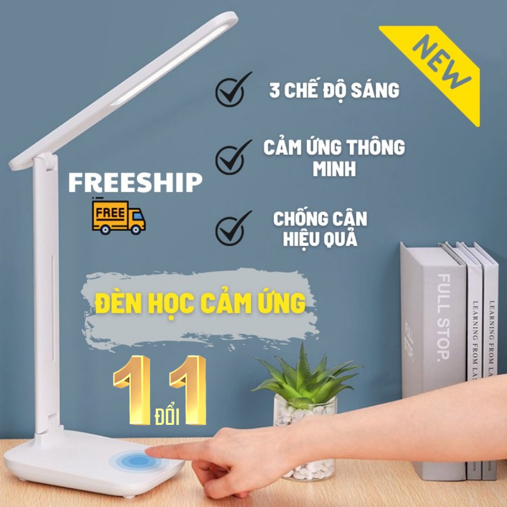 Đèn Bàn Học Đọc Sách Chống Cận, Đèn Học Thông Minh Tiện Lợi Mila Store