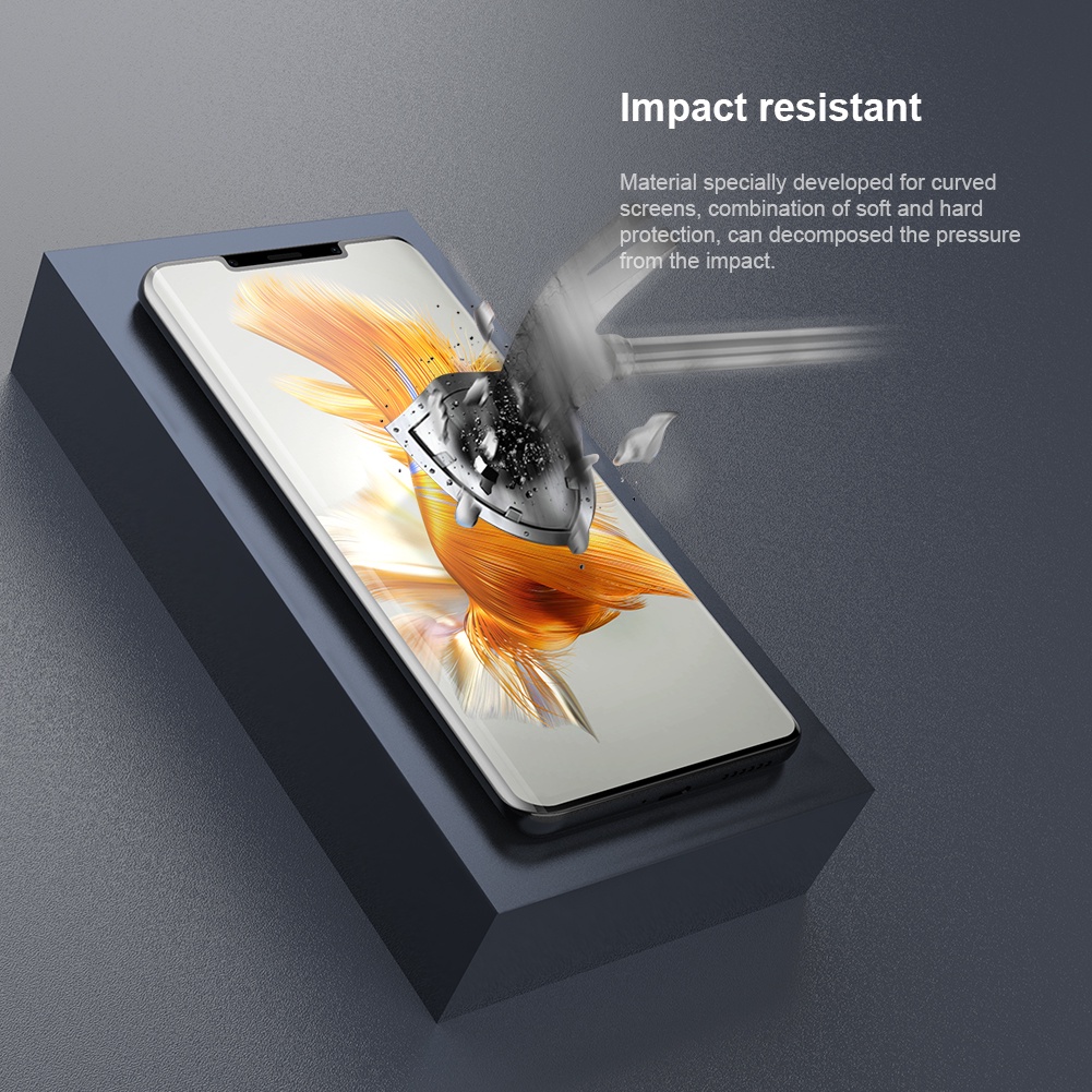 Set 2 Miếng Dán Cường Lực NILLKIN Bảo Vệ Màn Hình Điện Thoại Huawei Mate 50 Pro Huawei Mate 50 Pro Kèm Phụ Kiện
