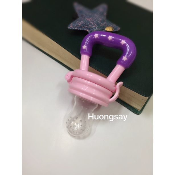 Túi nhai chống hóc cho bé ăn dặm kèm hộp