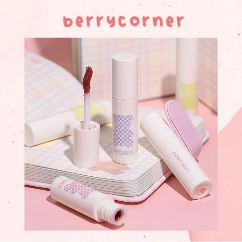 GOGO TALES - Son kem lì Gogo Tales Bearbrick Smoke Lip Glaze