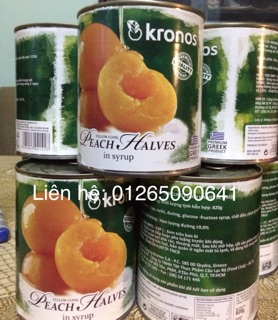 Đào lon Kronos 820gram