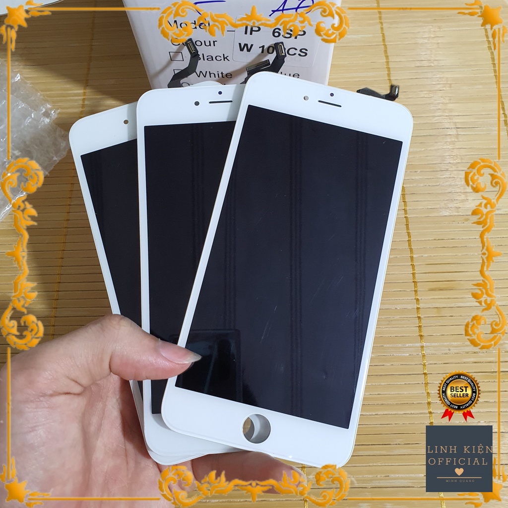 Màn iphone 6s plus zin new màu đen trắng