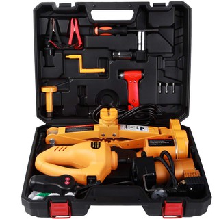 Bộ cứu hộ lốp ô tô, kích ô tô, máy mở ốc, bơm lốp ô tô dùng điện 12v