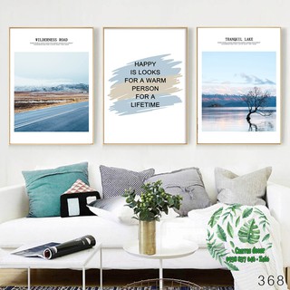 Tranh canvas treo tường quotes hay