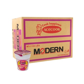 Mỳ Ly Modern ( 1 Thùng 24 Ly × 65gram)