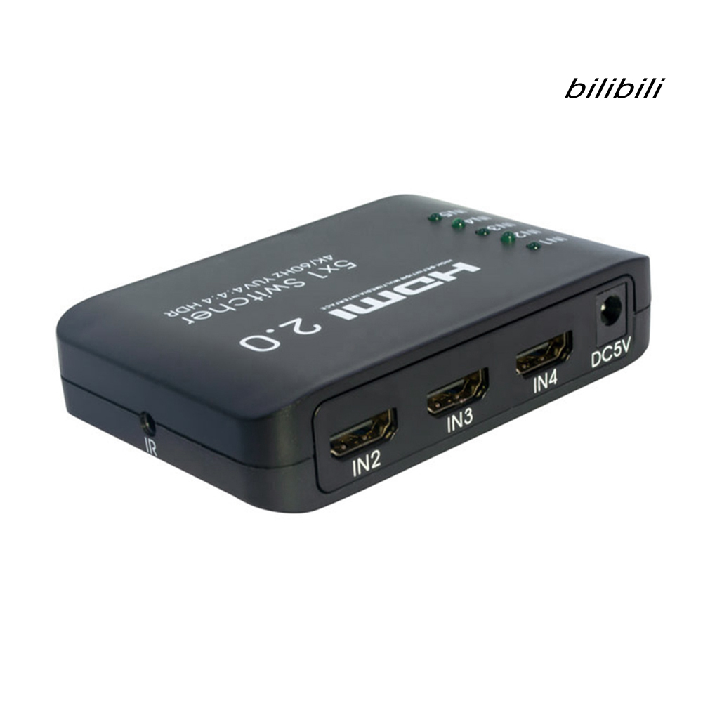 Bộ Chuyển Đổi Video G1Bilili Conumption Hdmi-Compatible 2.0 5x1 Hỗ Trợ 4k 60hz