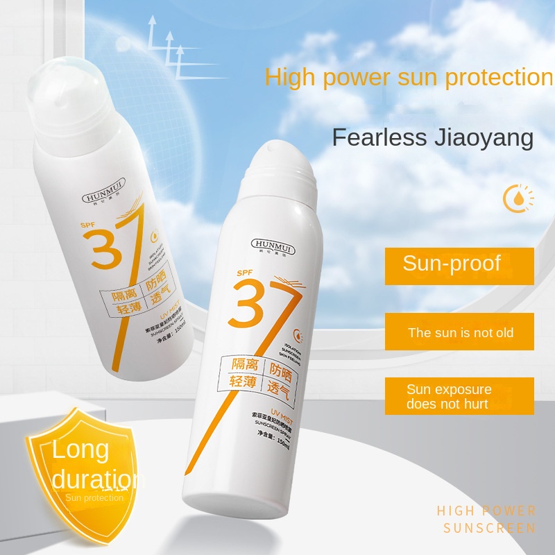Xịt chống nắng Làm Trắng Da Chống Tia UV Dành Cho Nam Và Nữ