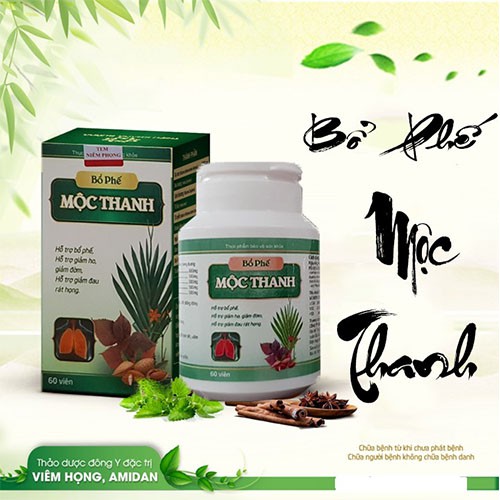 ☑️ BỔ PHẾ MỘC THANH - Khắc Tinh Viêm họng hạt Viêm Amidan mãn tính | BigBuy360 - bigbuy360.vn