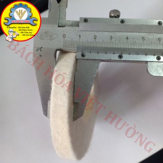 Nỉ đánh bóng inox 100mm (3 -5miếng), xơ dừa, nỉ xám, trắng, đỏ (sẵn hàng)