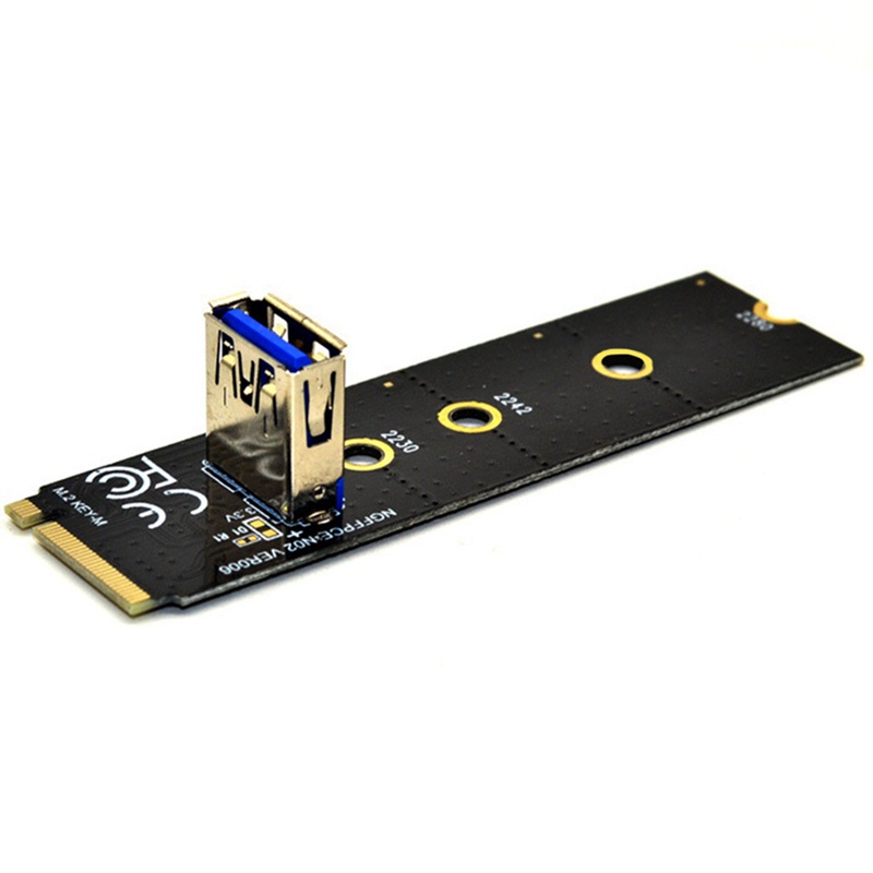 Bộ card chuyển đổi M.2 sang PCI-E X16 NGFF PCIE 1X sang 16X 4Pin cho BTC Mining | BigBuy360 - bigbuy360.vn