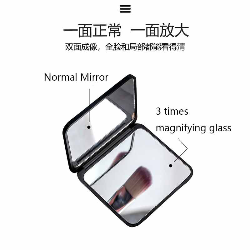 Gương Trang Điểm Hai Mặt Phóng Đại Có Thể Gập Lại Tiện Dụng