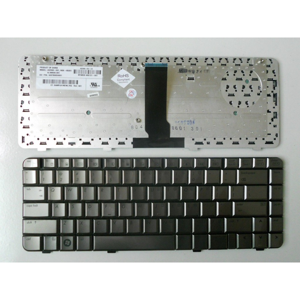 BÀN PHÍM HP DV3000,3600,3700,DV3500(bạc)