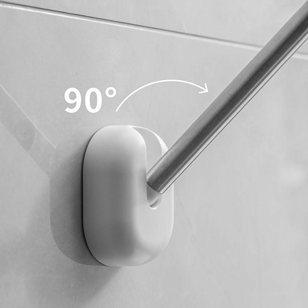 Giá Treo Quần Áo Gắn Tường Bằng Thép Không Gỉ Tiện Dụng Cho Nhà Tắm
