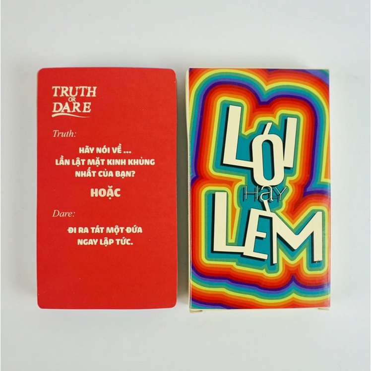 Bộ Lói hay Lèm -Truth or Dare Việt Hóa Drinking Game