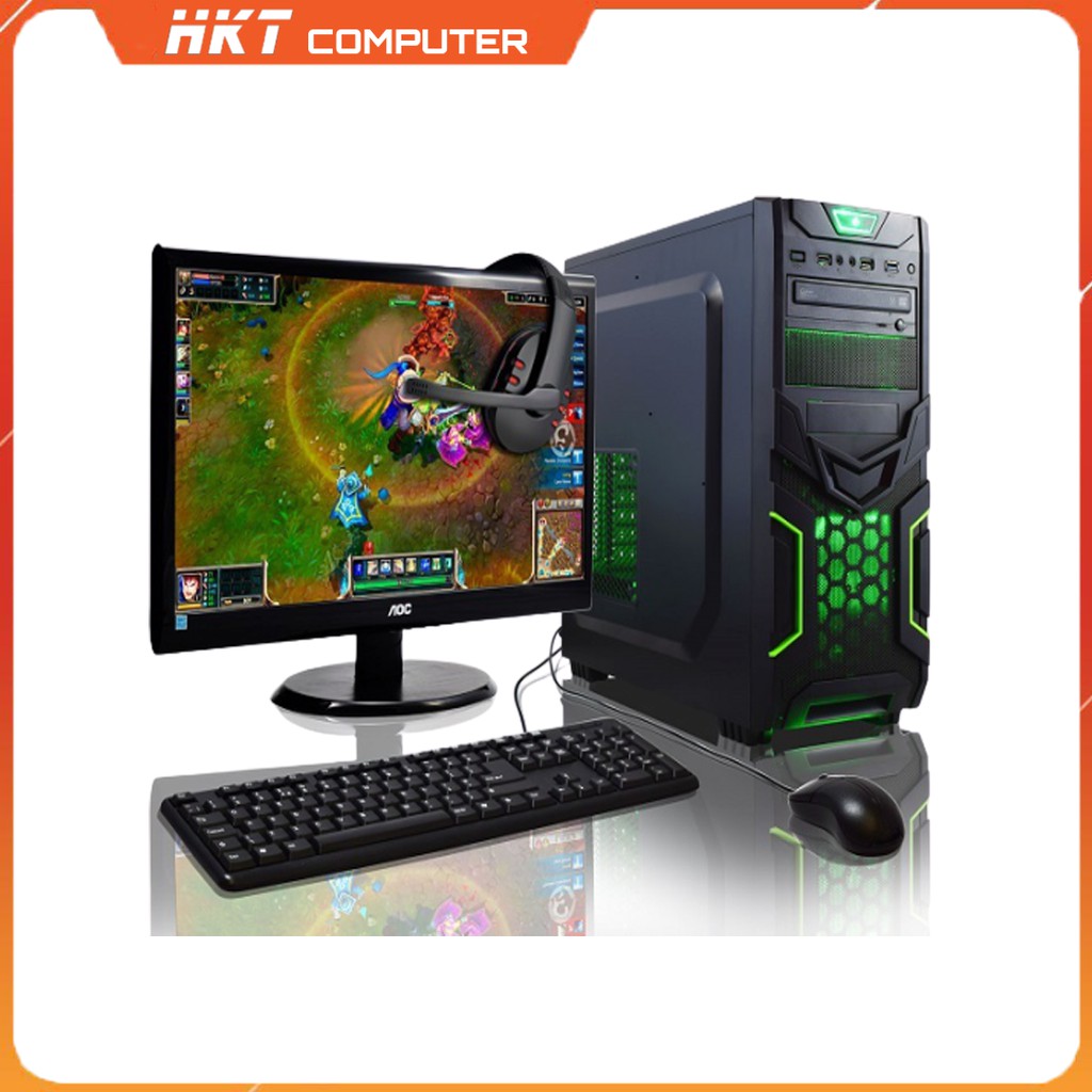 Case máy tính Gaming Core i3 9100 / VGA 4GB / RAM 16GB