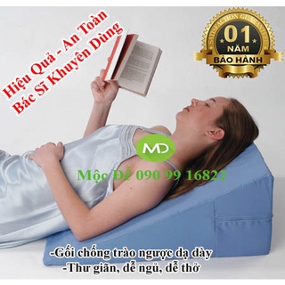 Gối Chống Trào Ngược Dạ Dày Ợ Nóng Cho Người Lớn CLARA 60x60x26cm, Giảm Buồn Nôn, Đau Họng - Rất Tốt Cho Sức Khỏe