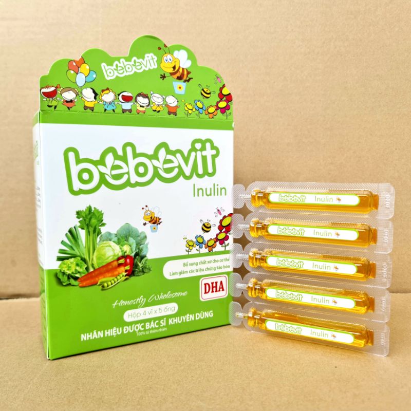 Bebevit inulin - bổ sung chất xơ, giảm triệu chứng táo bón