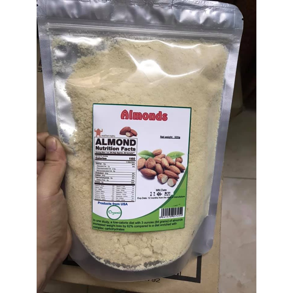BỘT HẠNH NHÂN NGUYÊN CHẤT  500G