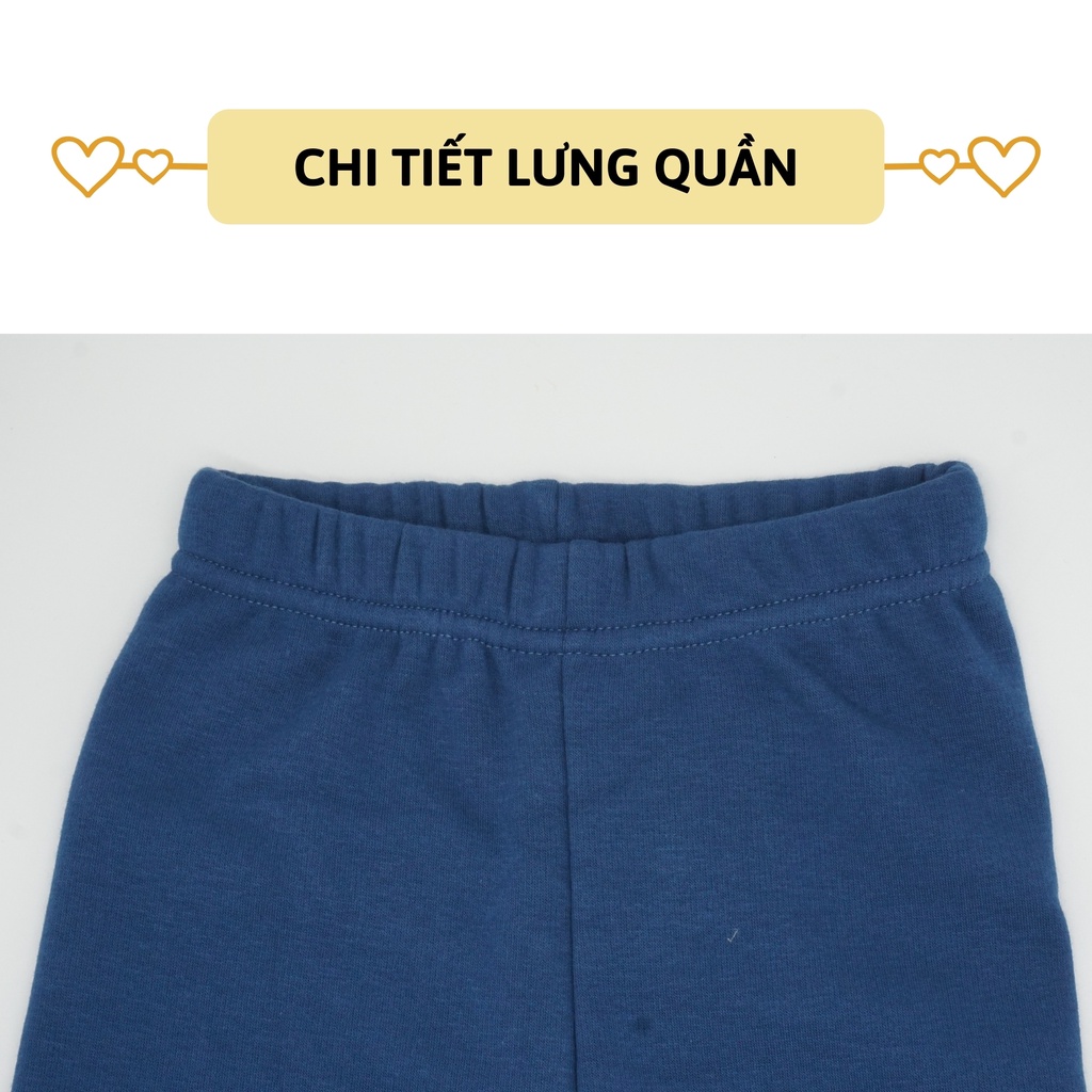 Quần legging lót lông bé gái 27Kids Ambb Quần thu đông nữ cho trẻ từ 2-10 tuổi GLPL3