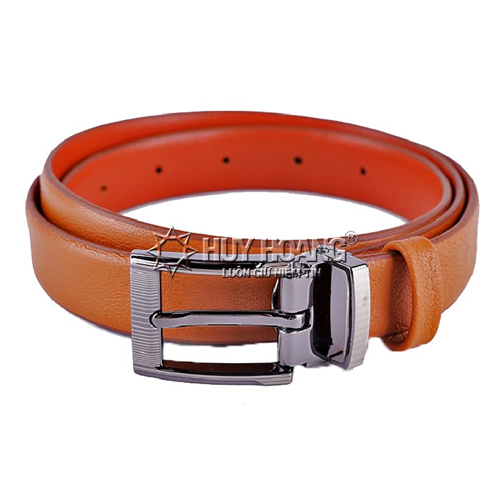 Dây thắt lưng nữ da bò 2,5P màu da, đen, đỏ, nâu, xanh HP5104-05-06-07-08