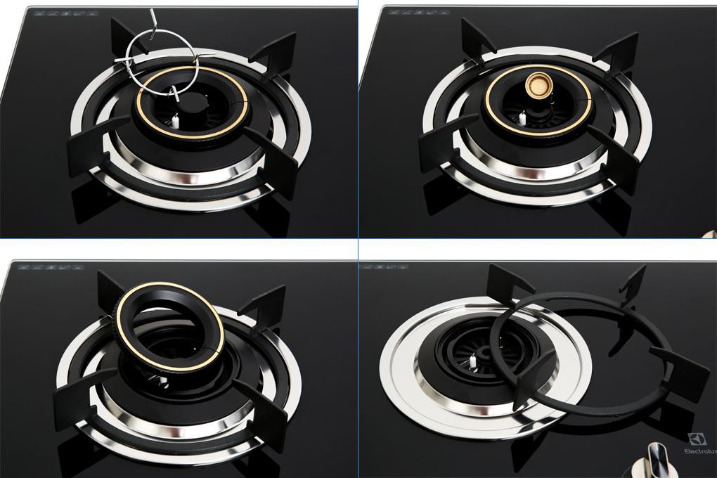 Bếp gas âm Electrolux EHG723BA MỚI 100%( TẶNG KÈM VAN GAS ELECTROLUX + Dây dẫn Gas ) BẢO HÀNH 2 NĂM