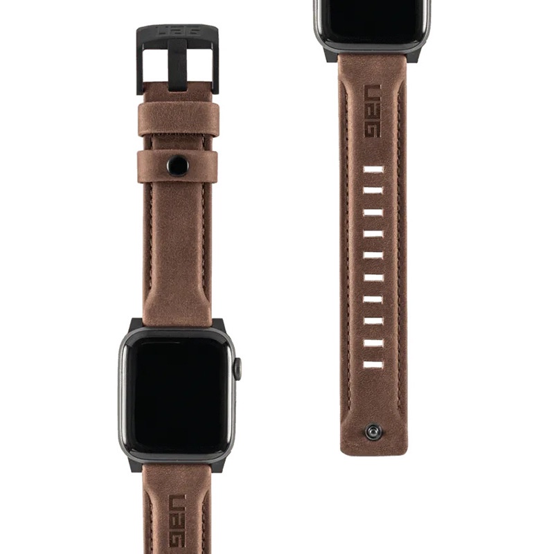 UAG Dây Đeo Da Thay Thế Cho Đồng Hồ Thông Minh Apple Watch Series 7 6 SE 5 4 3 2 1 iwatch 45 42 44 40mm