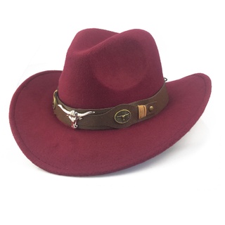 Mũ Phớt Nam Cao Bồi Miền Tây CB06 Nam Nữ Vành Rộng Mugout - Nón Cao Bồi Thời Trang Chất Nỉ Cao Cấp | Mũ Chất