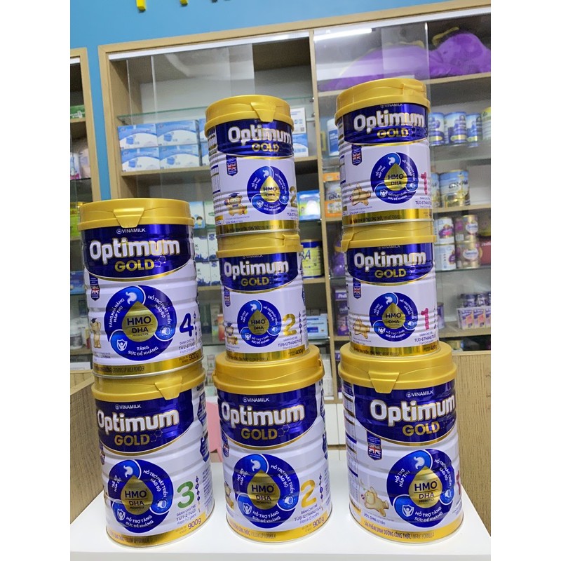 [QUÀ TẶNG KHI MUA 2 LON] SỮA CÔNG THỨC VINAMILK OPTIMUM GOLD SỐ 1,2,3,4 LON 800-850G (HSD 2023)