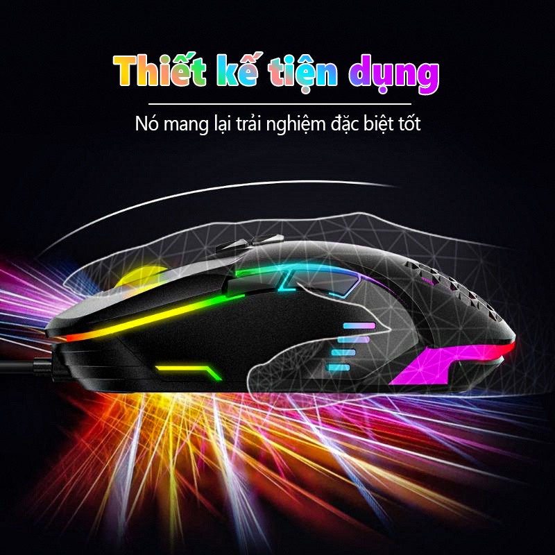 ONIKUMA CW902 Chuột Chơi Game Có Dây Chuột Quang RGB Với Ánh Sáng Đầy Màu Sắc cho máy tính xách tay/PC