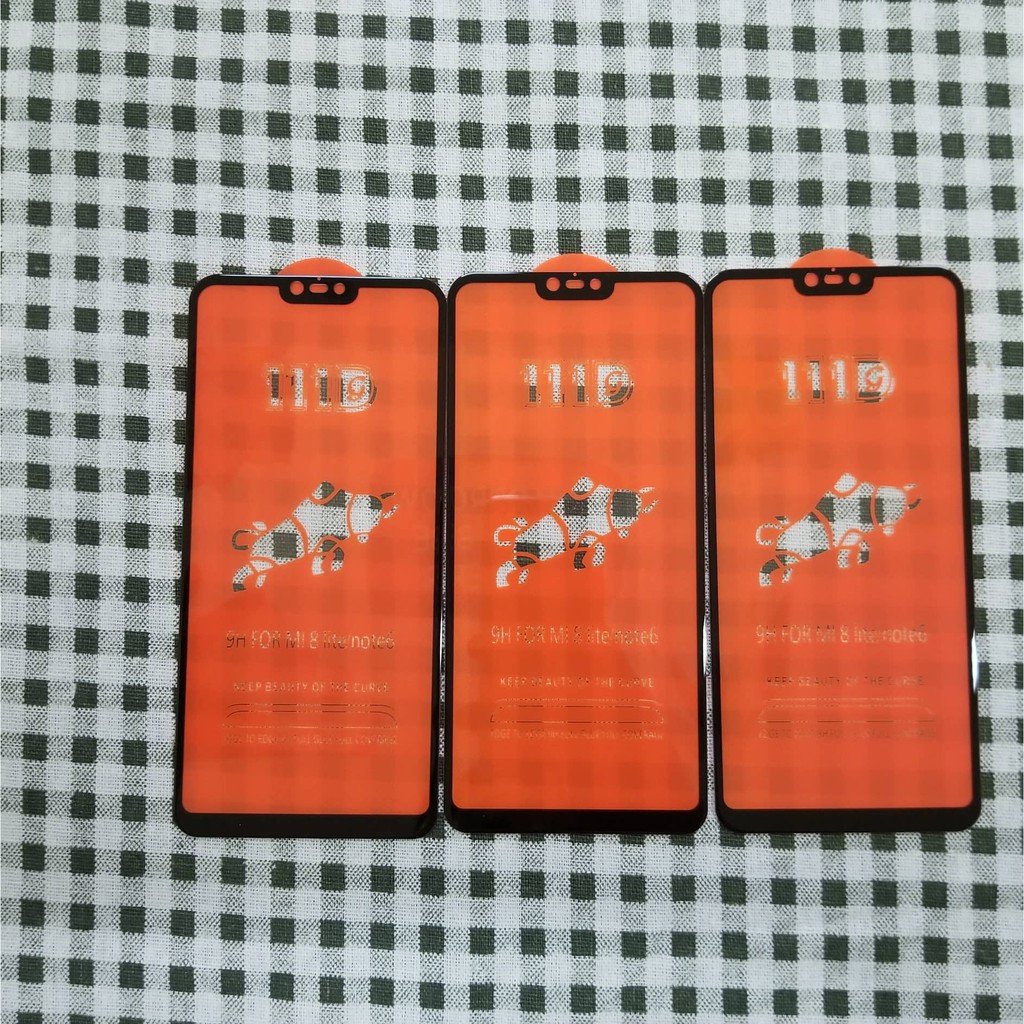Kính Cường Lực 111D Full Keo Xiaomi Mi 8 Lite