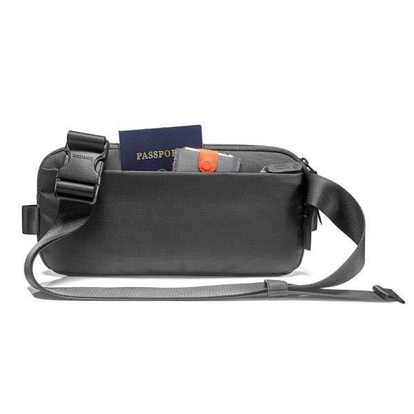 Túi Đeo Chéo TomToc H02-A04D [Chính Hãng] Lightweight Codura Sling Bag Black