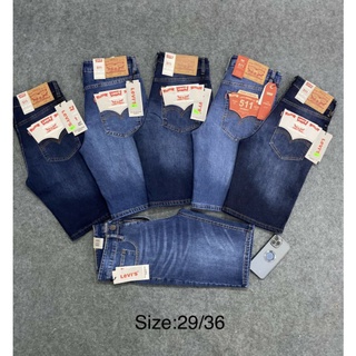 Quần short jean nam levis