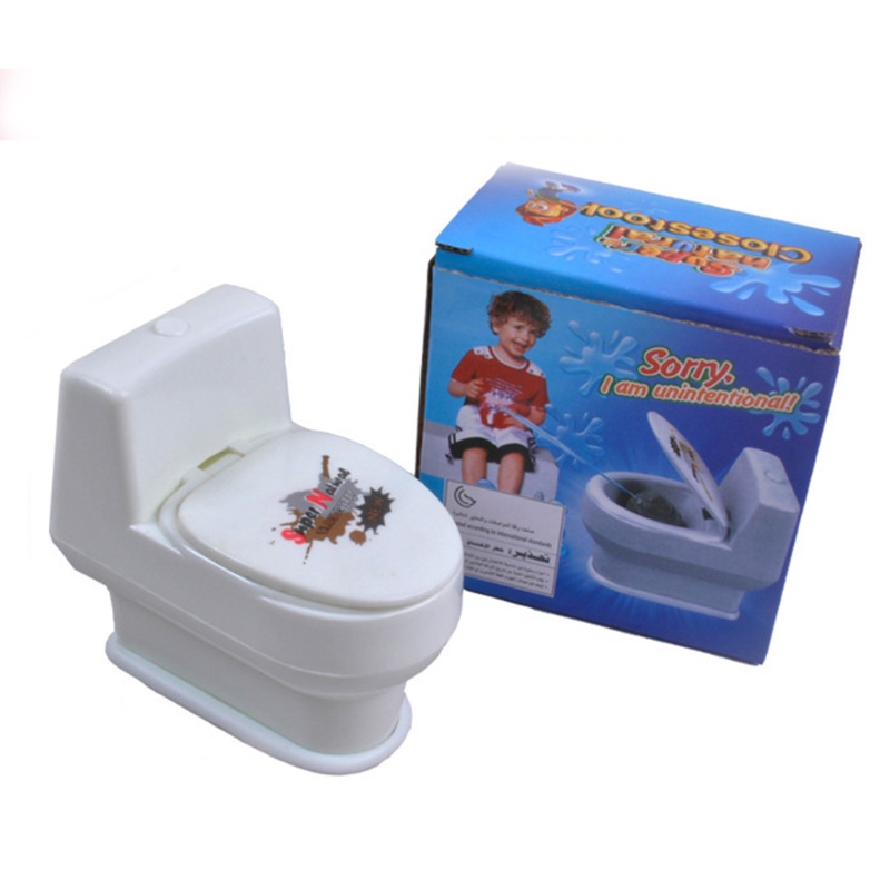 Đồ Chơi Bồn Cầu Xịt Nước 3D Dành Cho Trẻ Em 4 Tuổi