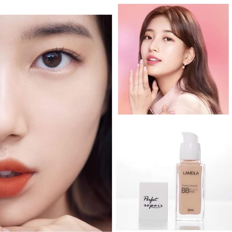 Bộ trang điểm 🌼 FREESHIP 🌼7 món makeup Kem lameila, Phấn phủ, Phấn mắt, mút, Kẻ mày, Kẻ mắt nước, Son kem, nước hoa | BigBuy360 - bigbuy360.vn