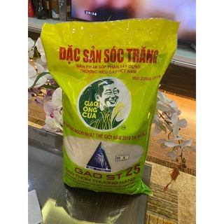 Gạo ST25 Chính hiệu - Gạo ngon nhất thế giới (túi 5kg)
