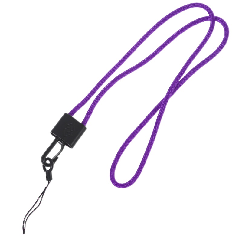 Ốp Điện Thoại zzz Mini Màu Trơn Chống Thất Lạc Có Dây Đeo Cho Iphone